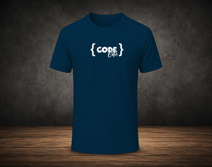 Code Life - Half Sleeve Round Neck T-Shirt