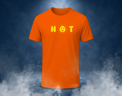 Hot Sun - Half Sleeve Round Neck T-Shirt