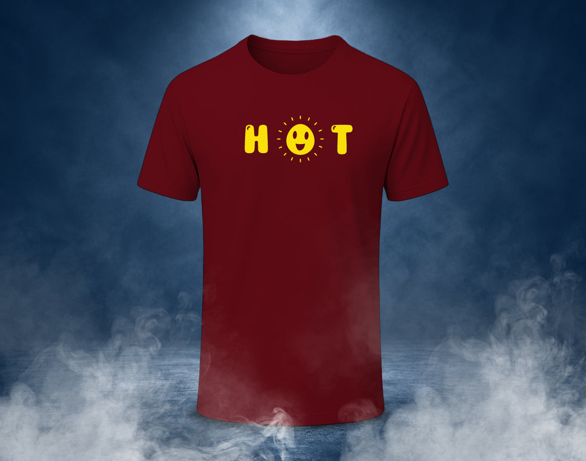 Hot Sun - Half Sleeve Round Neck T-Shirt