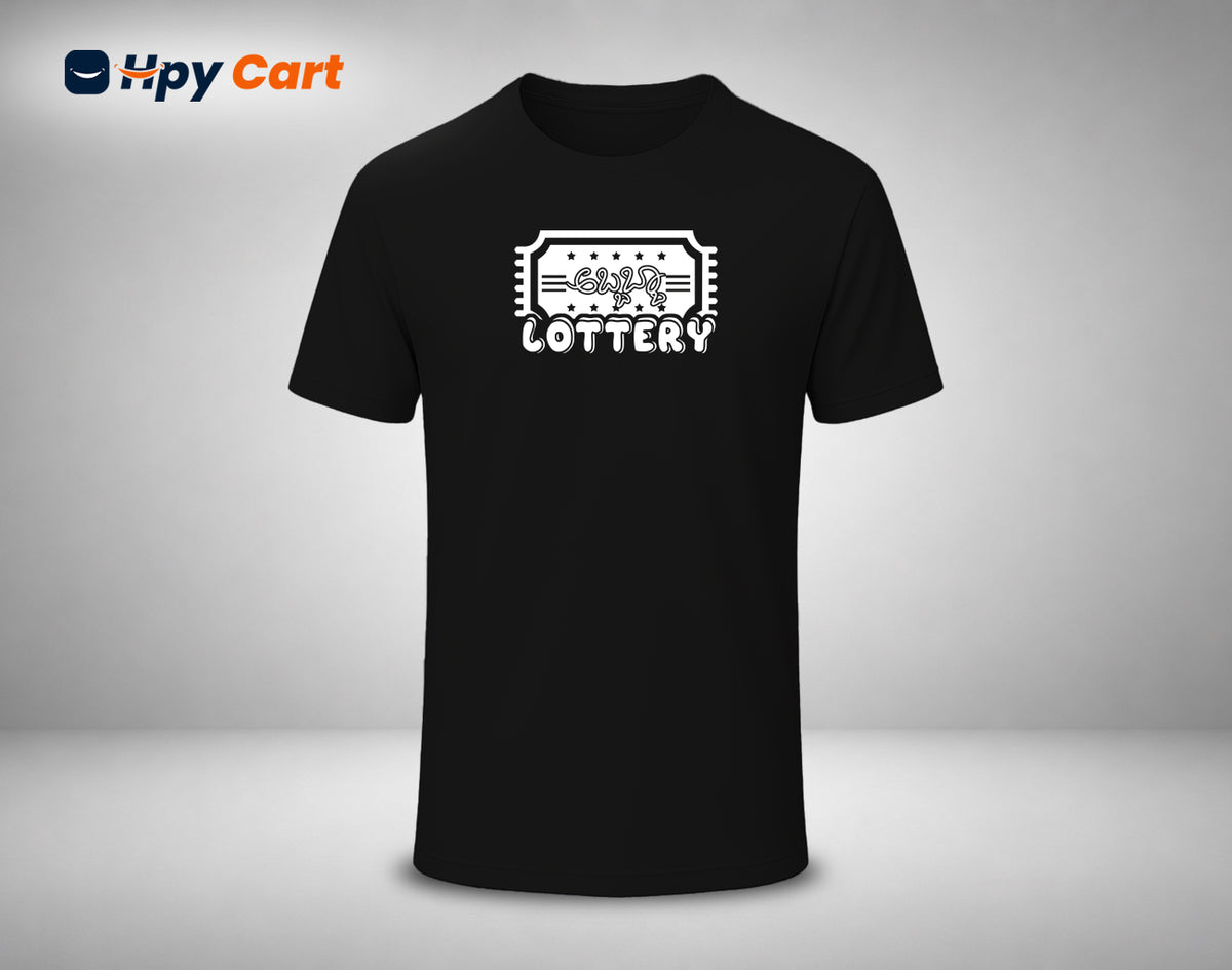 Abbabba Lottery - Half Sleeve Round Neck T-Shirt (Kannada T-Shirt)