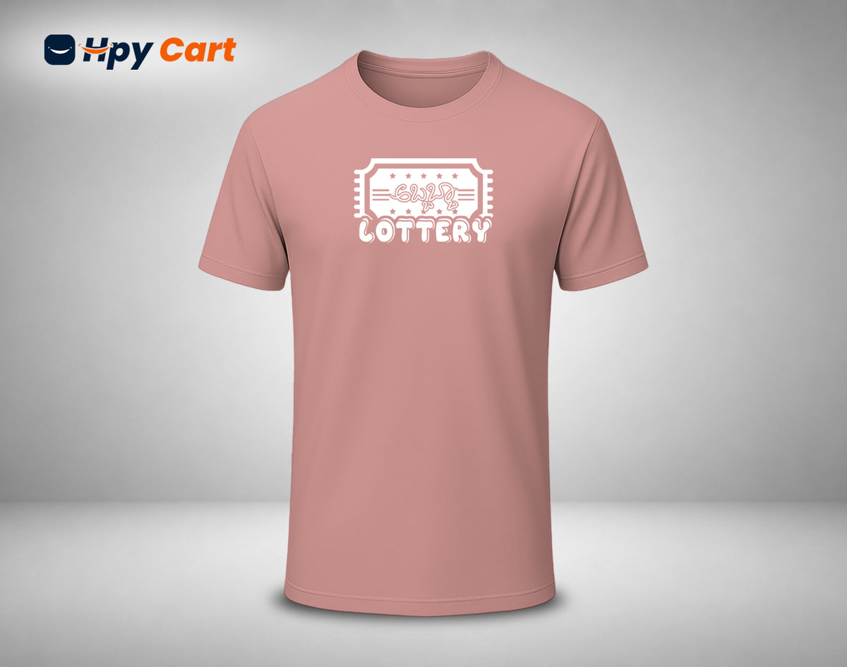 Abbabba Lottery - Half Sleeve Round Neck T-Shirt (Kannada T-Shirt)