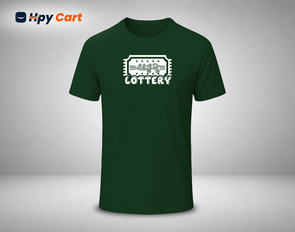 Abbabba Lottery - Half Sleeve Round Neck T-Shirt (Kannada T-Shirt)