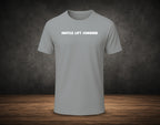 Hustle. Lift. Conquer.  - Half Sleeve Round Neck T-Shirt