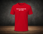 Built by Discipline,  Not Luck. - Half Sleeve Round Neck T-Shirt