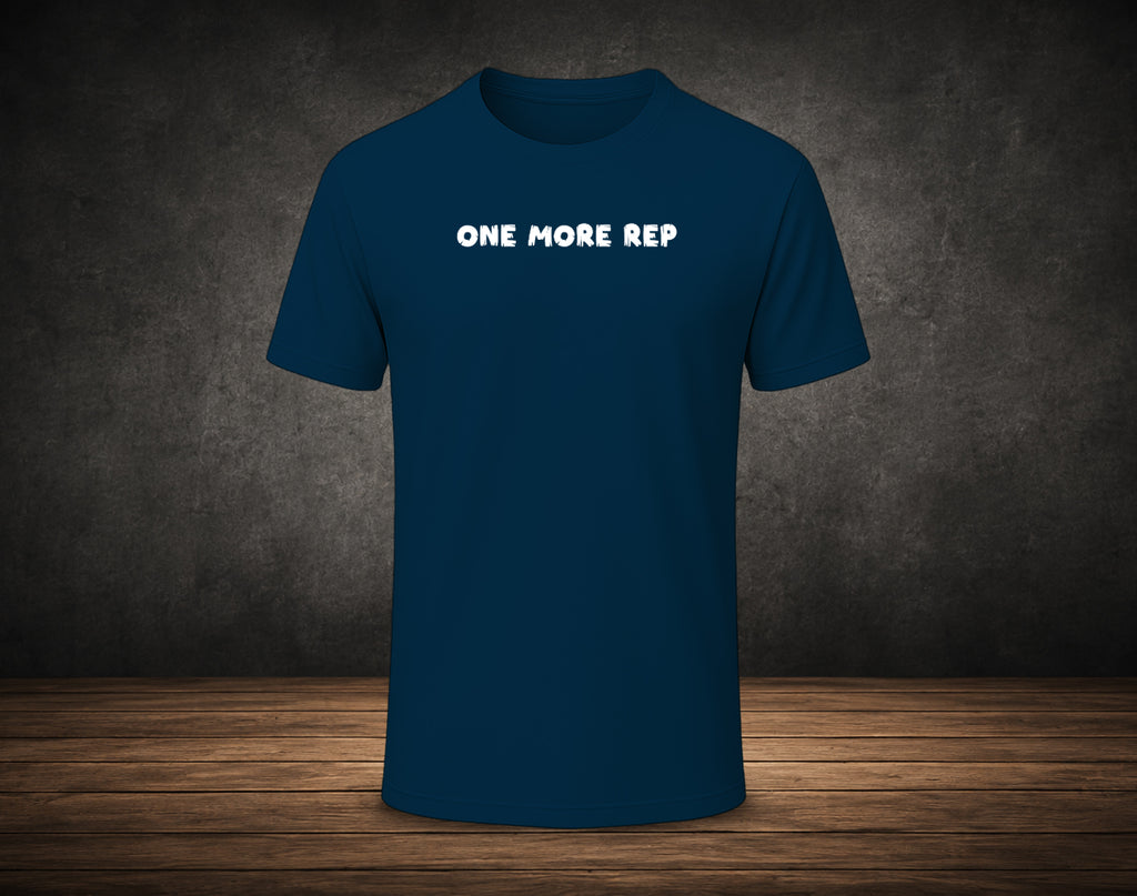 One More Rep - Half Sleeve Round Neck T-Shirt