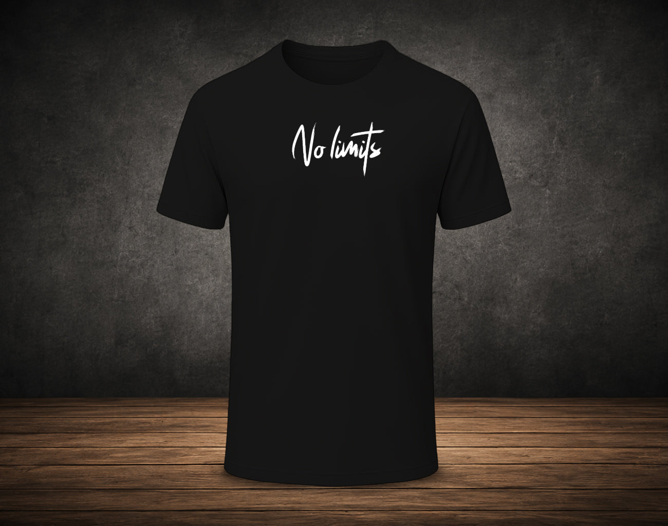 No limits - Half Sleeve Round Neck T-Shirt