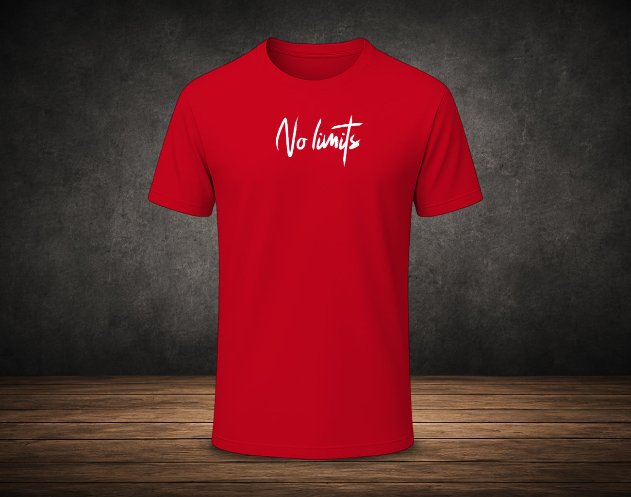 No limits - Half Sleeve Round Neck T-Shirt