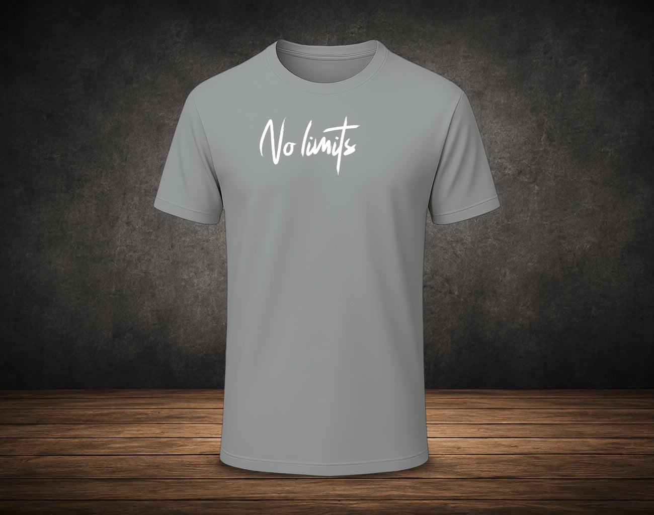 No limits - Half Sleeve Round Neck T-Shirt