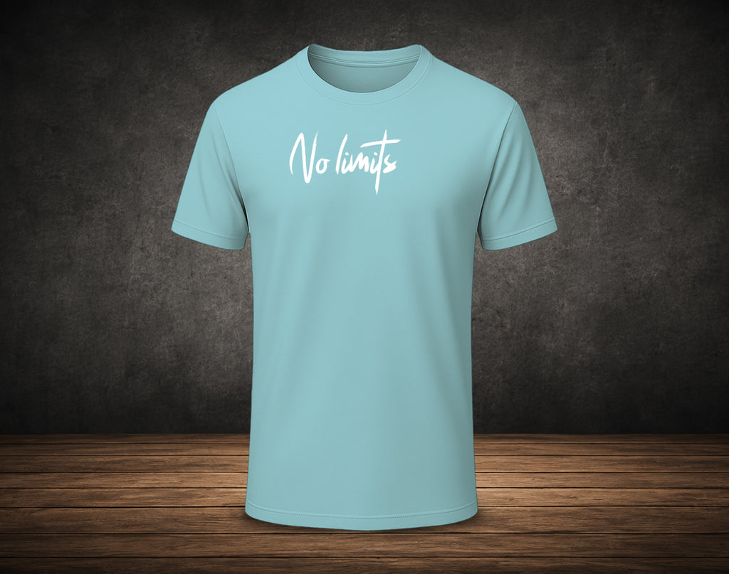 No limits - Half Sleeve Round Neck T-Shirt