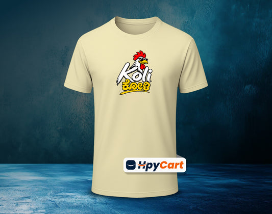 Koli Nickname - Half Sleeve Round Neck T-Shirt (Kannada T-Shirt)