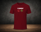 I Know Right or Wrong - Half Sleeve Round Neck T-Shirt